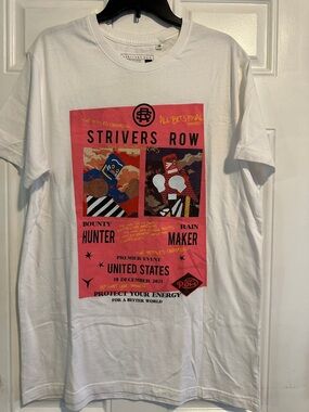 Strivers Row 2 sided sick graphic Tshirt Sz L